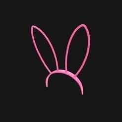 Pink Rabbit Headband