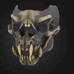 PredaMask - EDZX (Beast Skull Mask for 3D Printing)