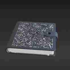Print-in-Place A6 Notebook with Bendable Spine and Clasp