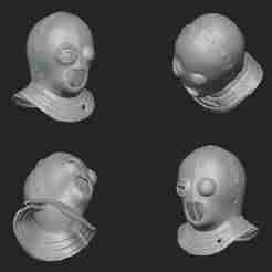 PRISONER IRON MASK 3D STL FILE | PRISONER IRON MASK DIGITAL FILE
