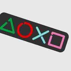 PS symbols keychain