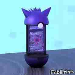 PSA Slab Holder Pokemon Gengar Ball