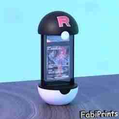PSA Slab Holder Pokemon Team Rocket Ball