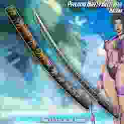 PsyLocke Breezy Butterfly Cosplay Katana Marvel Rivals