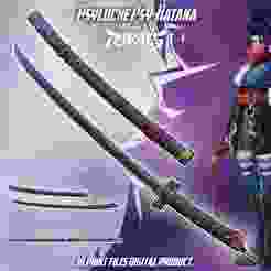 Psylocke Psy Cosplay Katana Marvel Rivals