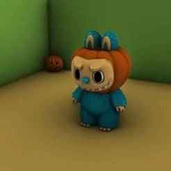 Pumpkin Labubu for Halloween