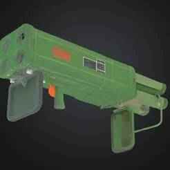 Quad Rocket Launcher Prop