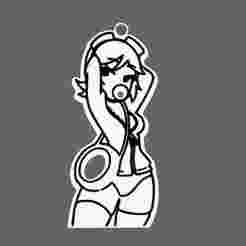 Ramona Flowers keychain hentai style