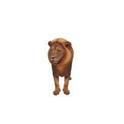 Realistic African Lion – King of the Jungle – 3D Print Model