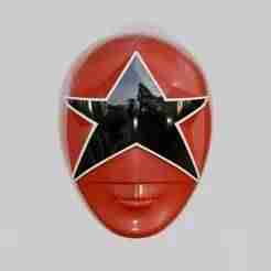 Red Chouriki Sentai Ohranger or Power Rangers Zeo Red Helmet wearable