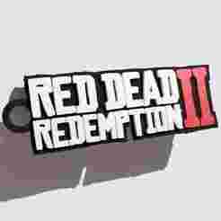 RED DEAD REDEMPTION 2 KEYCHAIN
