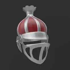 Red Onion Knight Inspired Helmet - Final Fantasy Cosplay Armor - 3D Print STL File