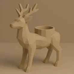 Reindeer Candle Holder