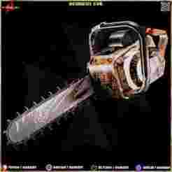 Residentl Evil 4 Chainsaw - 3D ASSET - Game Ready - 3D Art