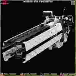 Residual Evil 3 Railgun - 3D ASSET - Game Ready - 3D Art