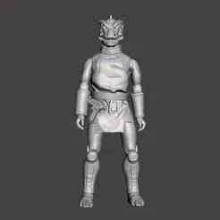 RETRO GORN STAR TREK FAN ART