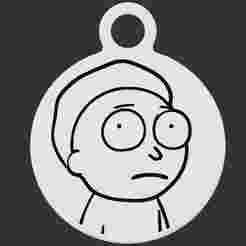 Rick and Morty - Morty Keyring