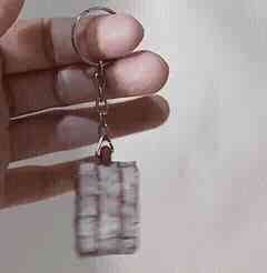 Roasted key ring
