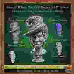 Rococo Elf Bust: The Joyful Elegance of Christmas