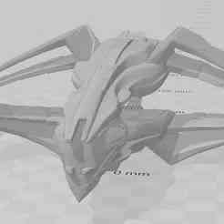 Romulan Conquistador - Warbird type star trek ship