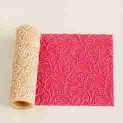 Rose Filigree Lace Texture Roller no.4