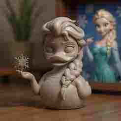 Rubber Duck - Elsa Ice Queen - 3D print