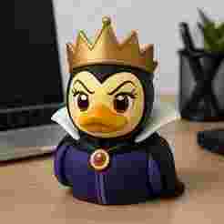Rubber Duck - Evil Queen model - 3D print