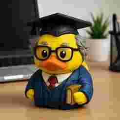 Rubber Duck - Professor - doctor  - 3D print