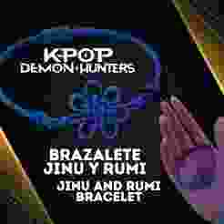 Rujinu Demon Hunters K-Pop Bracelet Rumi and Jinu Bracelet, Saja boys - Huntrix