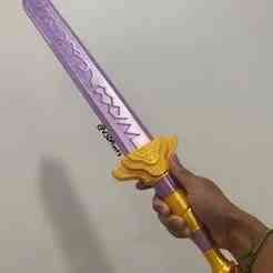 Rumi's Sword | Kpop Demon Hunters Prop Weapon | Mini Version