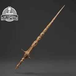 Sacred Relic Sword Elden Ring Life Size Prop STL