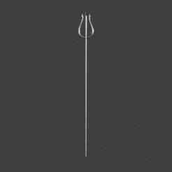 Sadi's trident for cosplay One Piece