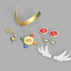 Sailor Moon's Manga Accessories