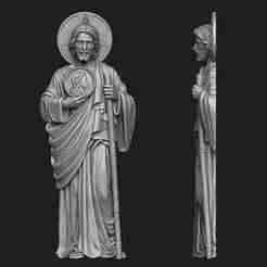 Saint Jude Full Figure Relief