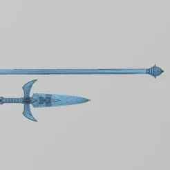 Saint Seiya vintage Pope Shion scepter and Arles dagger