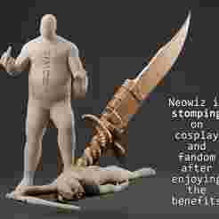 Salamander Dagger Lies of P Life Size Prop STL