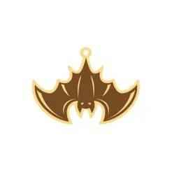 Samhain Jewelry Set - Hanging Bat 01