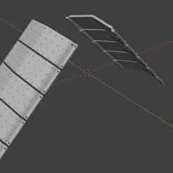 Samurai armour shoulders (PART OF SET)
