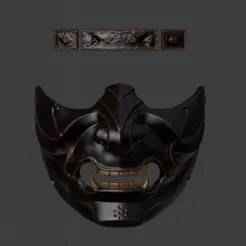 Samurai Oni Armor Set – 3D Printable Costume Parts
