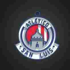 San Luis Coat of Arms Key Ring