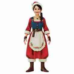 Santa Claus Girl Costume