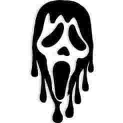 scream mask melting like wax 1 - 2D/3D Wall Art STL+SVG For CNC Router, Plasma, Waterjet, Laser & 3D Printer