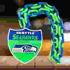 SEATTLE SEAHAWKS NFL SHIELD CHAIN