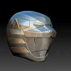 Sentai Liveman Yellow Lion helmet