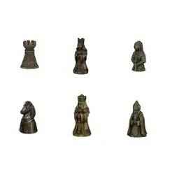 set of ancient chess pieces
