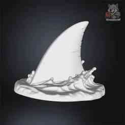 🦈 Shark Fin 3D Model for Set Design or Marine Decoration