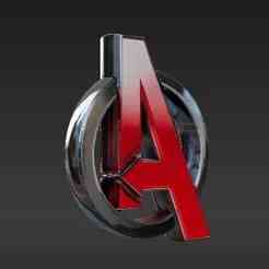 Sharp Edge Lettermark "A" Keyring - Bold Capital Alpha Motif with Integrated Attachment