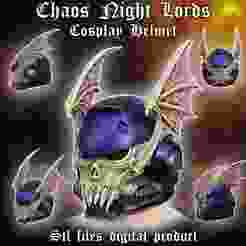 Si Fi Nightlords Chaos Space Marine Cosplay Helmet