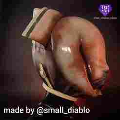 Silent Hill 2 Bubble Head Nurse helmet 3d model