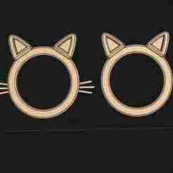 Simple Kitty Cat Ring